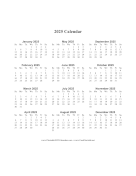 Printable 2025 Calendar One Page Vertical Descending