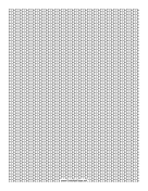 Printable 2-1 Seed Bead Peyote Pattern