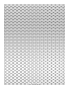 Printable 2-1 Seed Bead Square Pattern