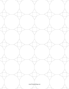 Printable 3.12.12,3.4.3.12 Tessellation Small