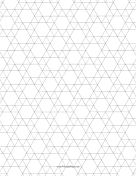 Printable 3.3.3.3.6 Tessellation Small