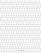 Printable 3.3.3.4.4 Tessellation Small