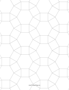 Printable 3.4.6.4 Tessellation