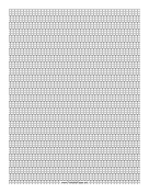 Printable 3 Seed Bead Brick Pattern