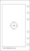 Pocket Organizer - Chronotebook - Morning