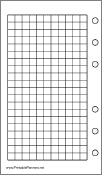 Pocket Organizer Grid Page - Left