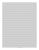 Printable 4 Seed Bead Brick Pattern