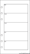 Personal Organizer Daily Planner-Day On A Page - Right