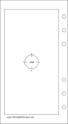 Personal Organizer - Chronotebook - Morning