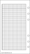 Personal Organizer Grid Page - Left