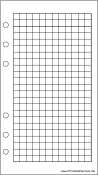 Personal Organizer Grid Page - Right