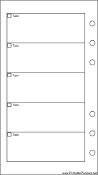 Personal Organizer To Do List - Left
