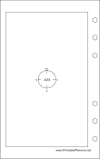 Travel Organizer - Chronotebook - Morning