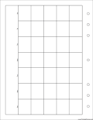 Executive Organizer Monthly Planner-Month On A Page - Left (landscape)