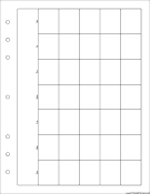 Executive Organizer Monthly Planner-Month On A Page - Right (landscape)