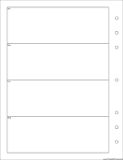 Executive Organizer Weekly Planner-Week On Two Pages - Left