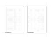 A6 Dot Grid Left