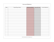 Account Balance