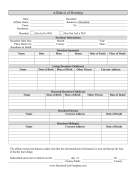 Affidavit Of Heirship