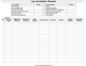 Amortization Schedule