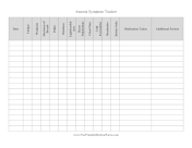 Anemia Symptom Tracker