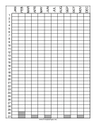 Printable Annual Checklist