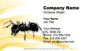 Ant Yellow stationery design