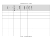 Anxiety Symptom Tracker