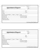 Appointment Request Form