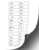 Printable Arabic Alphabet