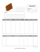 Architectural Services Invoice Template