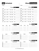 Assistant Weekly Planner