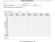 Asthma Peak Flow Chart