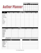 Author Planner