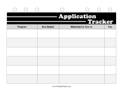 BW Student Planner Application Tracker