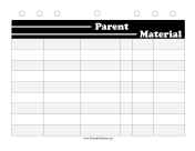 BW Student Planner Parent Material