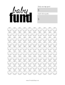 Printable Baby Fund