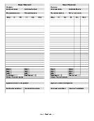 Basic Large Time Card