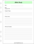 Bible Study Tracker