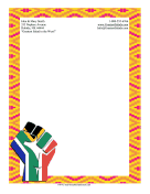 Black History Month Stationery stationery design