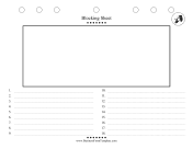 Blocking Sheet