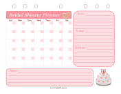 Bridal Shower Event Planner