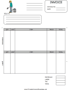 Building Maintenance Invoice Template