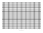 Printable Calendar - 1 Day by Half Hour 100 - Divisions with Index Lines - Landscape