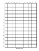 Printable Calendar - 1 Year by Month