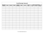 Cash Receipt Journal