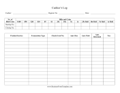 Cash Register Log