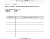 Chemotherapy Side Effects Journal