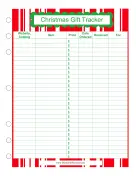 Christmas Gift Tracker