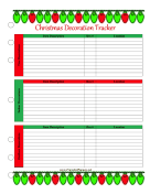 Christmas Storage Tracker